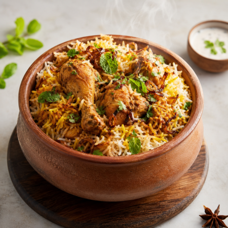 হান্ডি বিফ বিরিয়ানি (১কেজি)