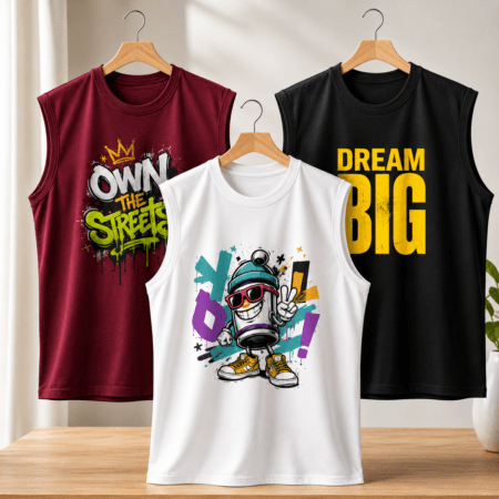 Megi T-shirt: Maroon,Black & White ×1